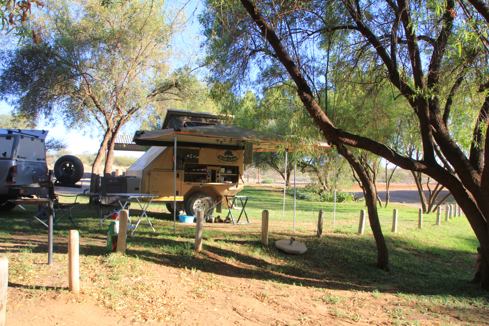 Broadwater River Estate campsite.