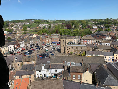 Town square from the tower