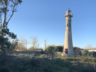  The lighthouse at Capo Trionto.