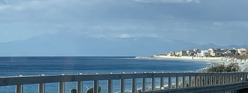 Our first sight of Sicily