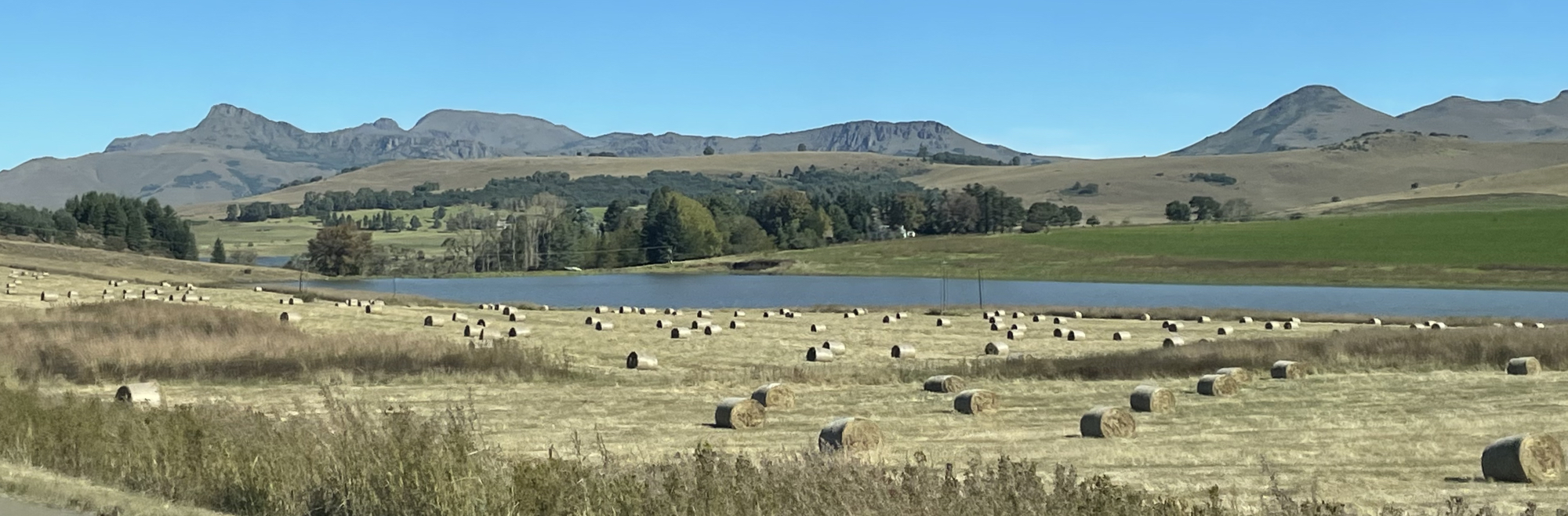 View of Mount Currie from the Underberg/Kokstad road.
