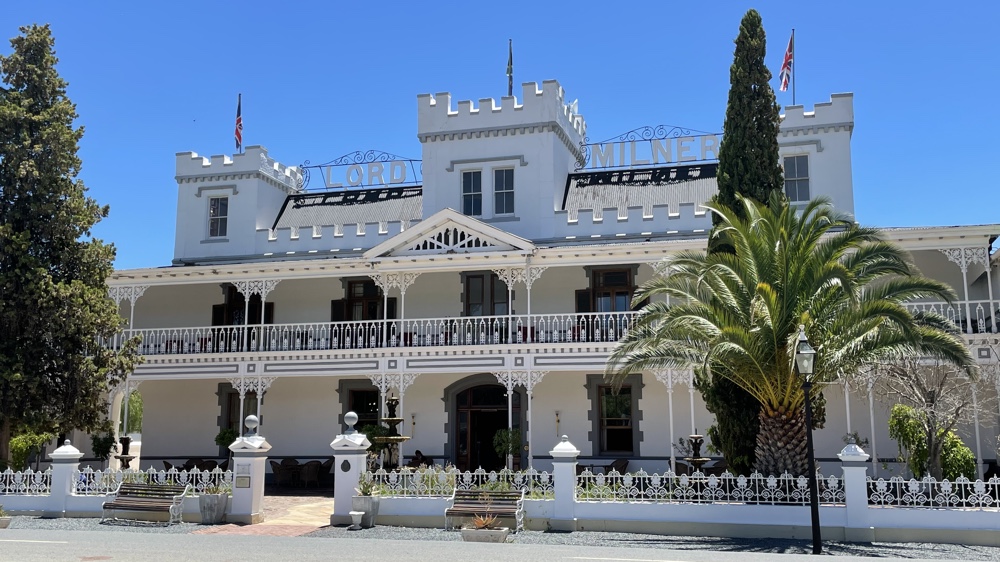 The Lord Milner Hotel.
